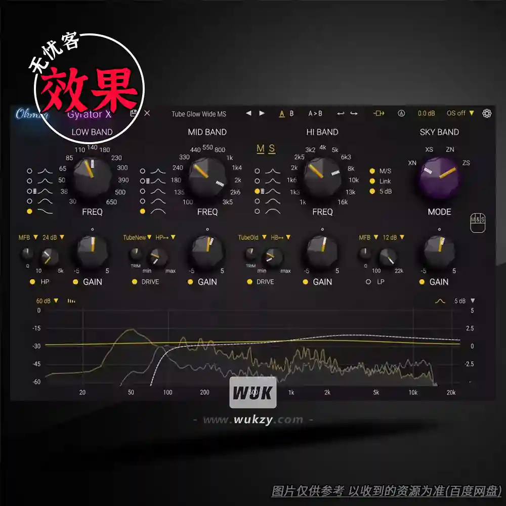 效果	Okmog Gyrator X（音频滤波效果插件）（W）