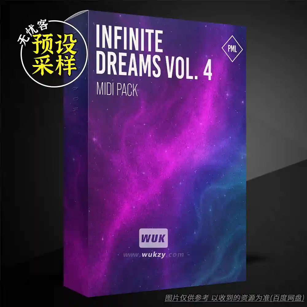 采样	Production Music Live Infinite Dreams Vol.4 MIDI Pack（梦幻风格MIDI包）