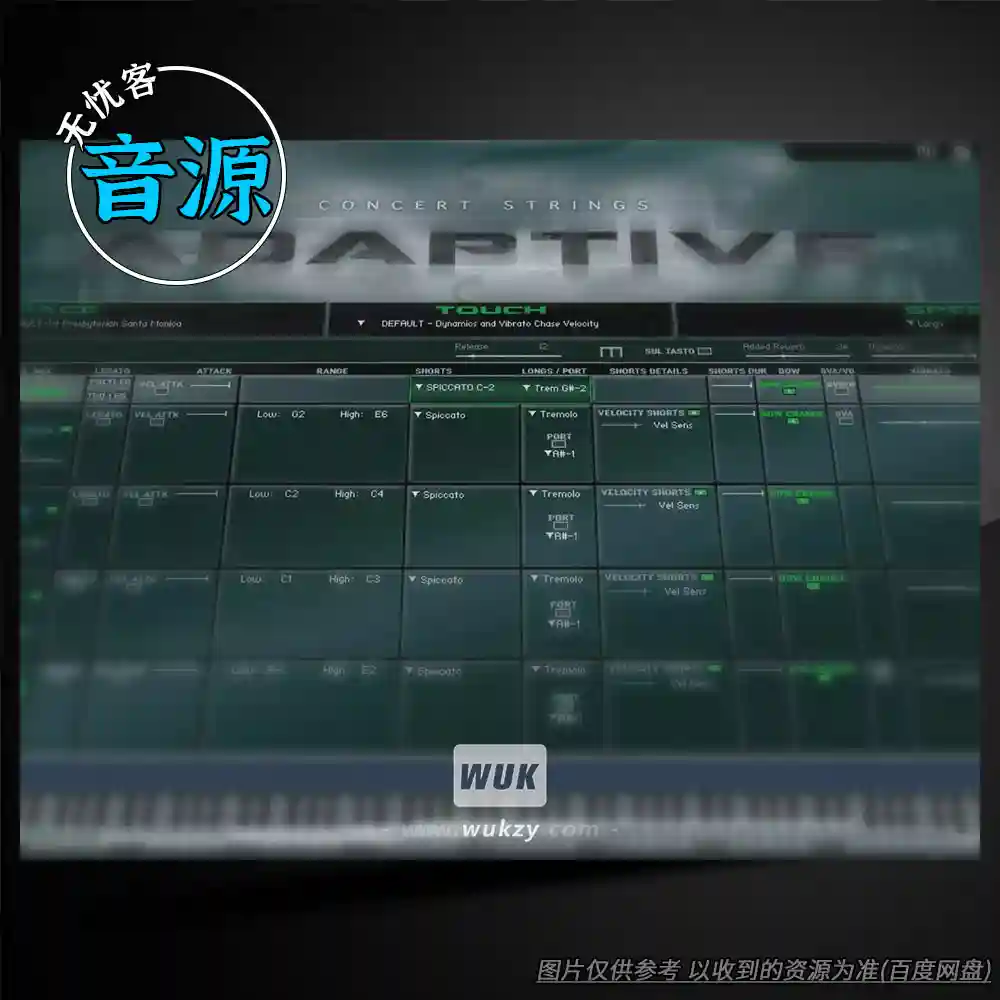 KTK	Kirk Hunter Studios Concert Strings Adaptive（自适应弦乐音源）