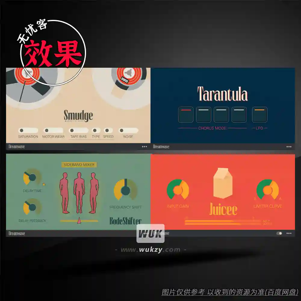 效果	Dreamwave Complete Bundle（复古灵感创意效果插件套装）（M）