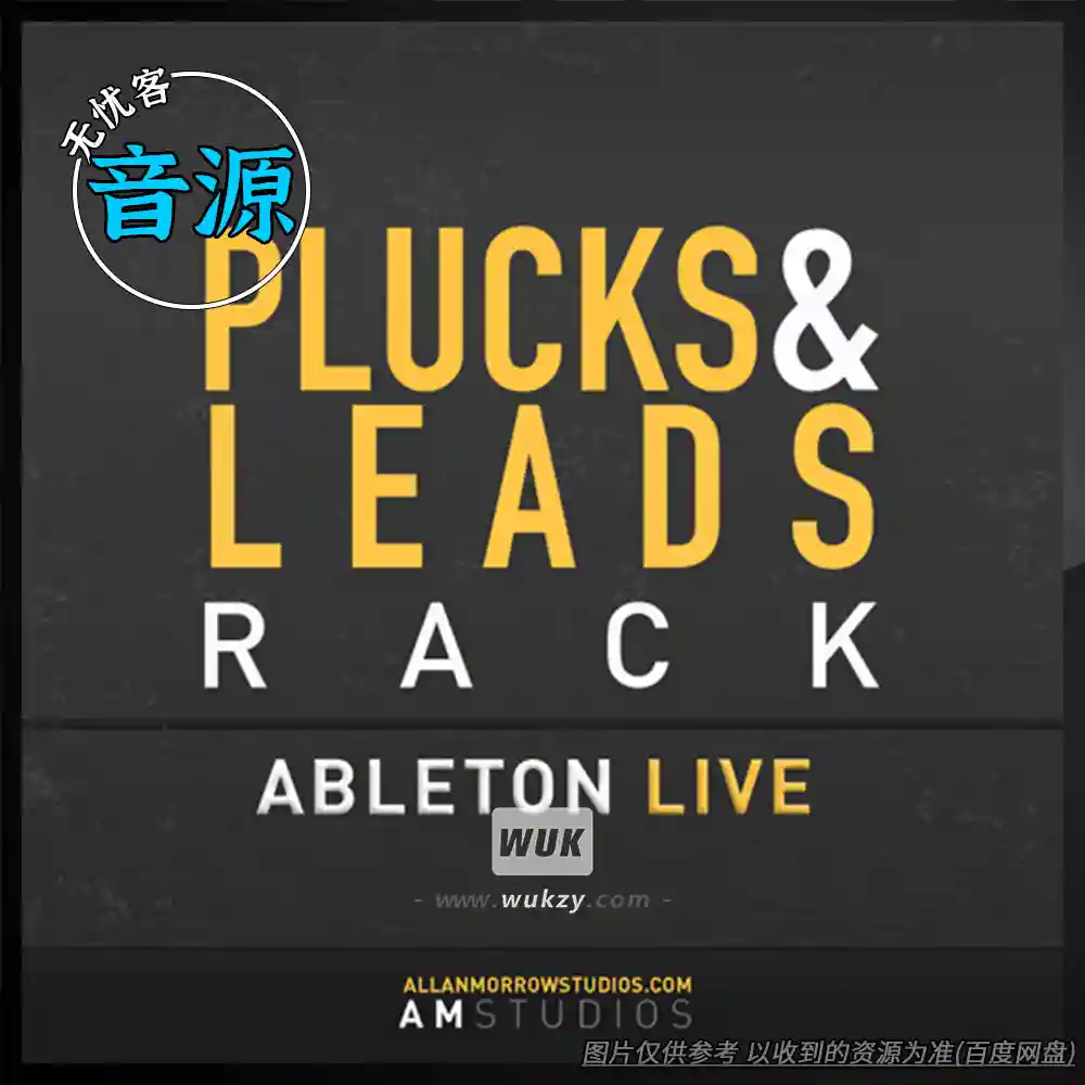 ADG	Allan Morrow AM Studios Plucks and Leads Rack（合成器预设机架）