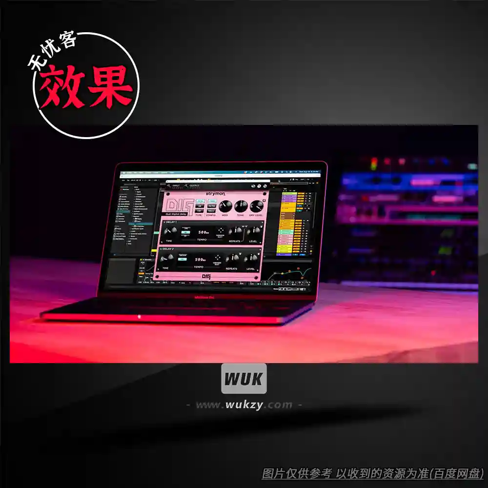 效果	Strymon DIG Plugin（双数字延迟效果器）（W+M）