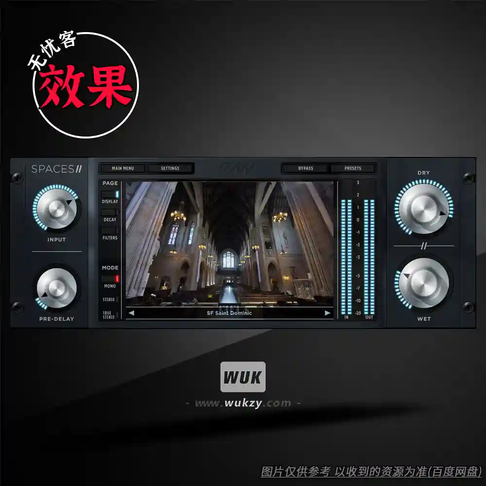 效果	East West Spaces II v2.0.3（混响插件）（W）