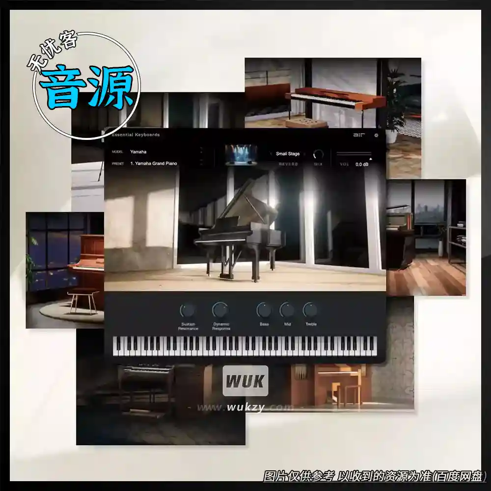 音源	AIR Essential Keyboards（键盘乐器音源套装）（M）