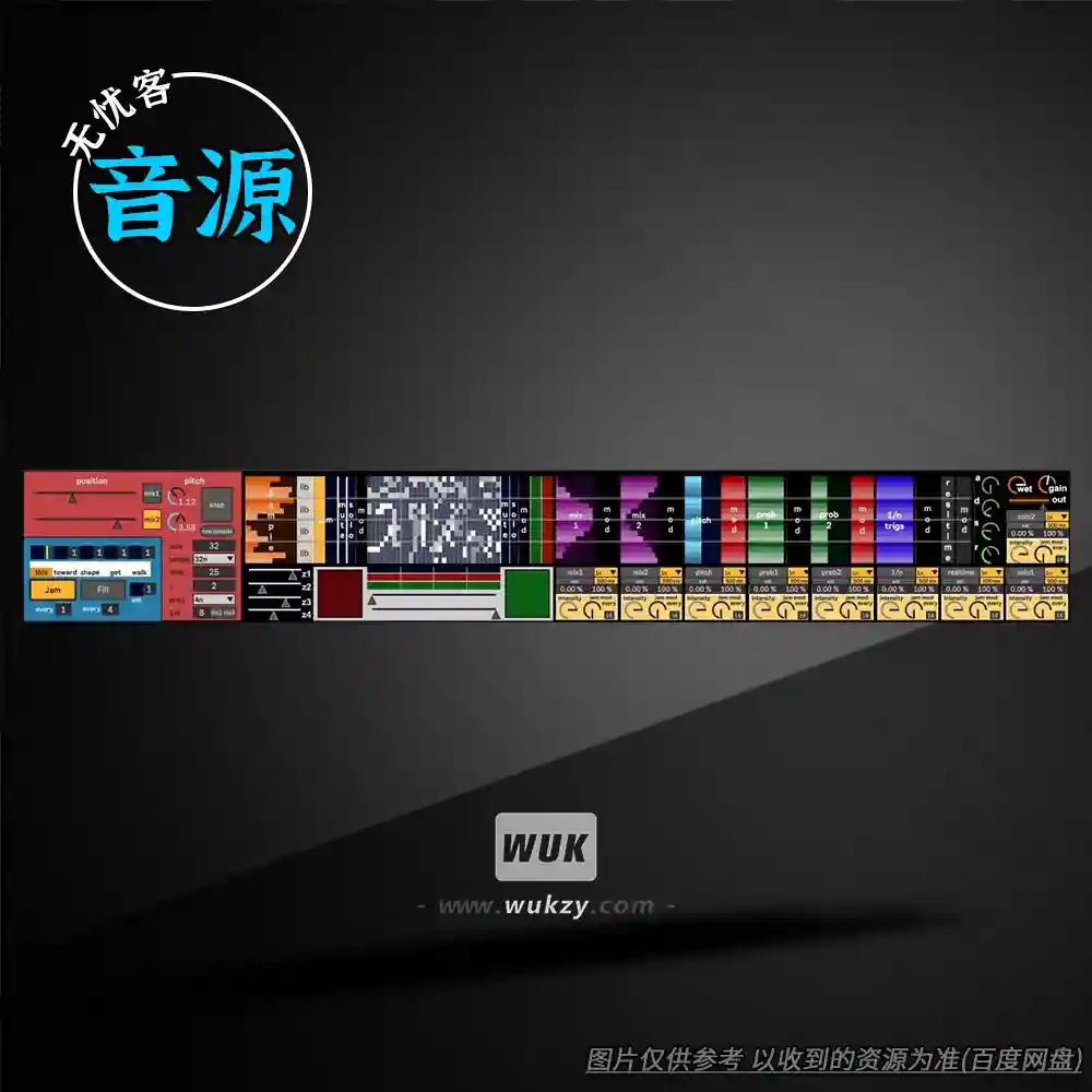 M4L	nirror Drummatrix（M4L鼓矩阵工具）