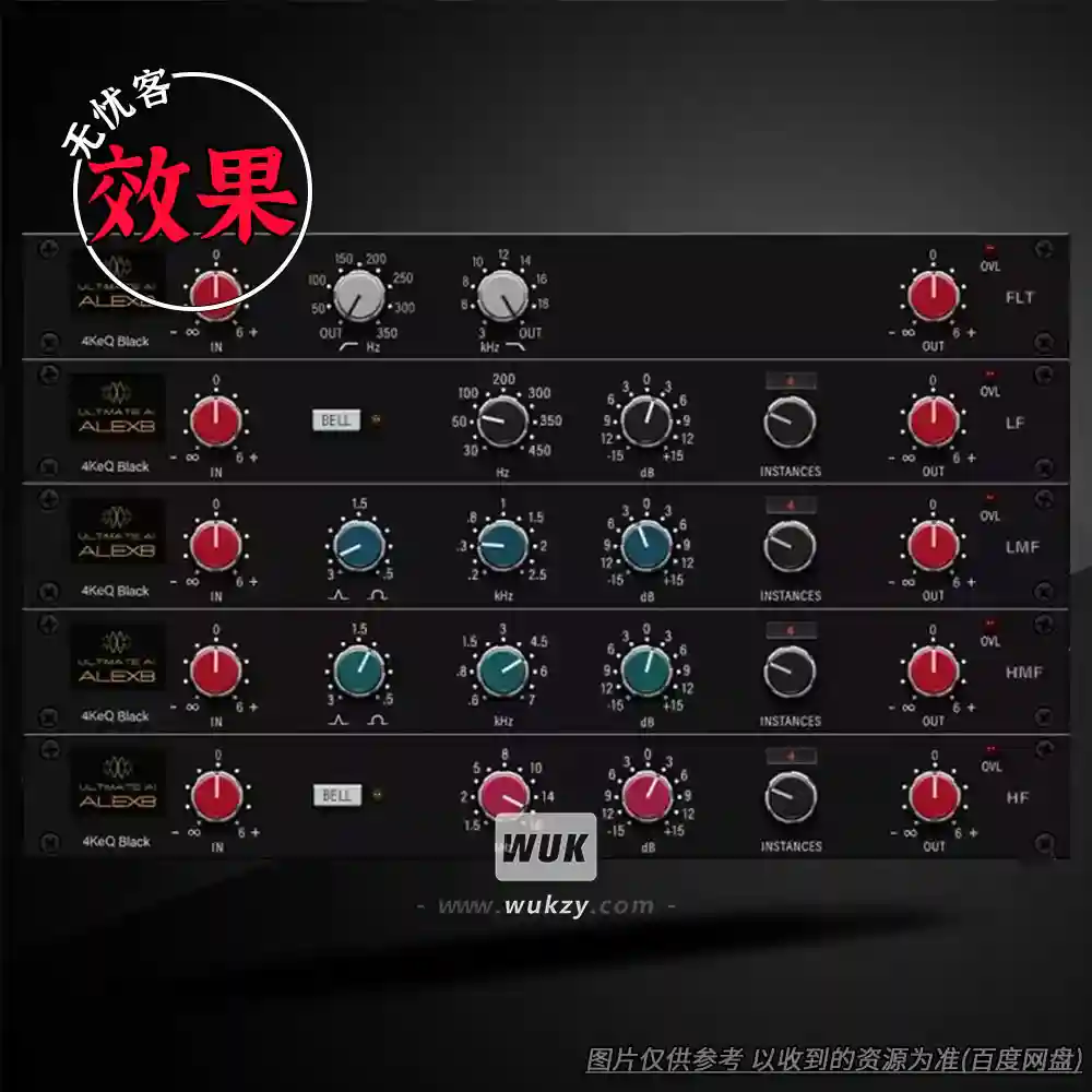 扩展	AlexB 4KeQ Black Ultimate AI（AI均衡器效果）