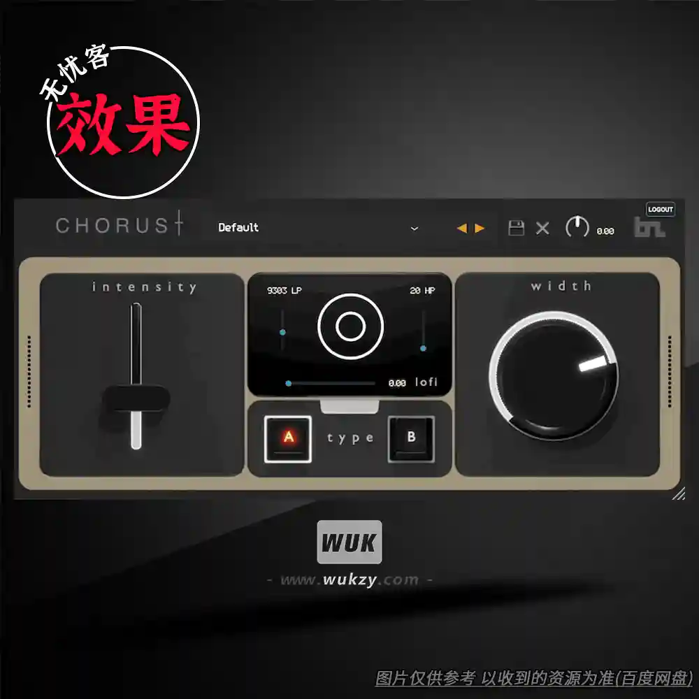 效果	BeatSkillz Chorust（和声效果处理插件）（W）