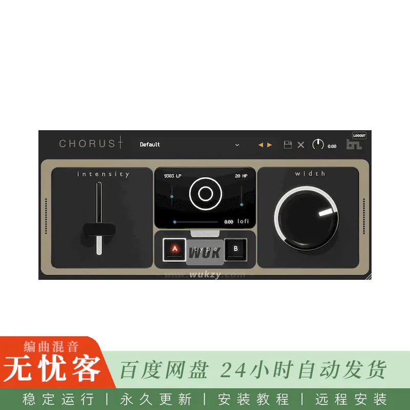 效果	BeatSkillz Chorust@低保真复古合唱调制器（Win）