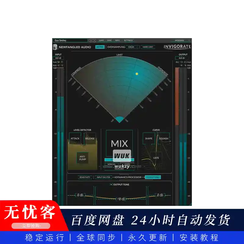 效果	Newfangled Audio Invigorate（同步更新）（解构式压缩器）（W）