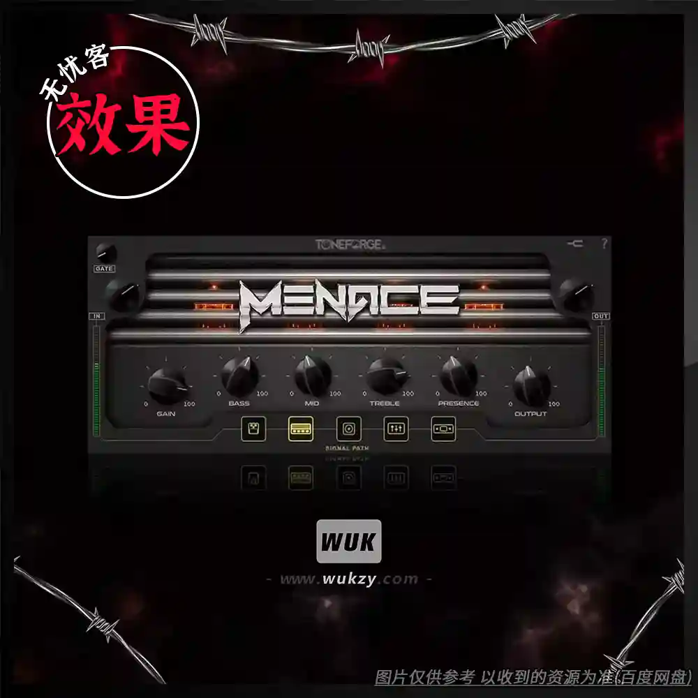 效果	Joey Sturgis Tones Toneforge Menace（吉他音色效果器）（W）