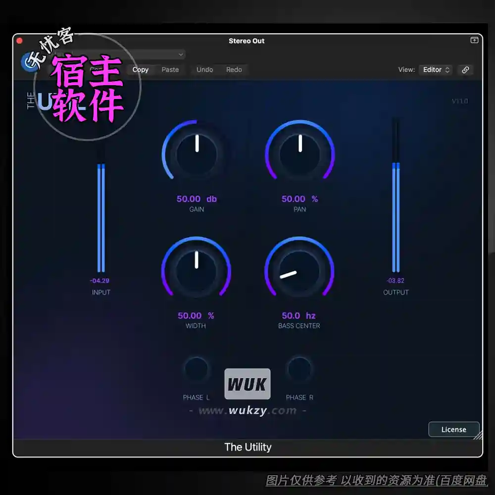 效果	Cr8ive Audio The Util（智能低音控制）（W+M）