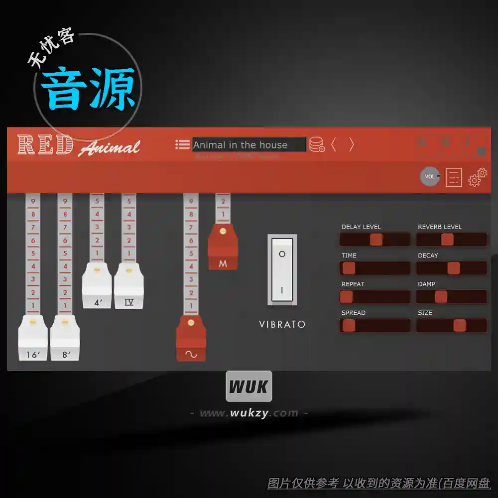 音源	Genuine Soundware Red Animal（电吉他音色音源）（W）