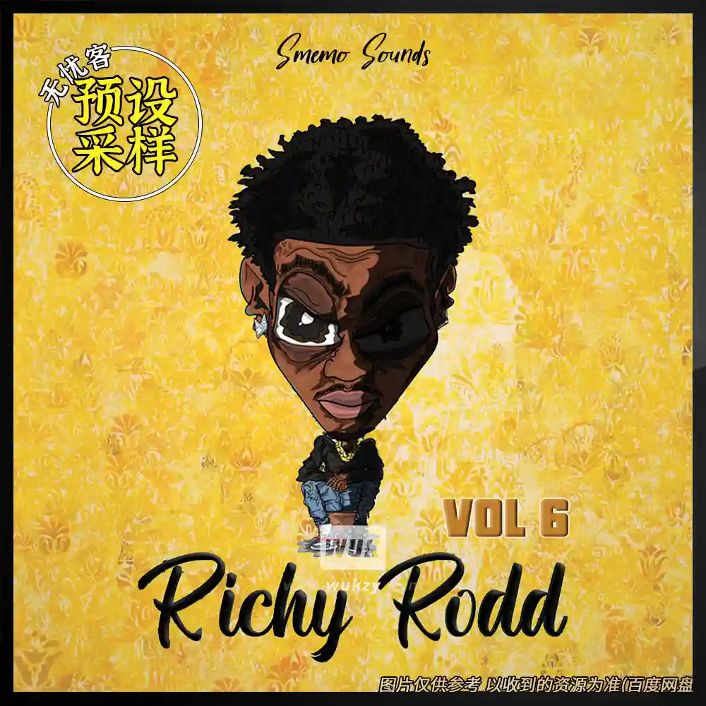 采样	SMEMO Sounds Richy Rodd Vol 6 WAV MiDi（旋律鼓组采样）