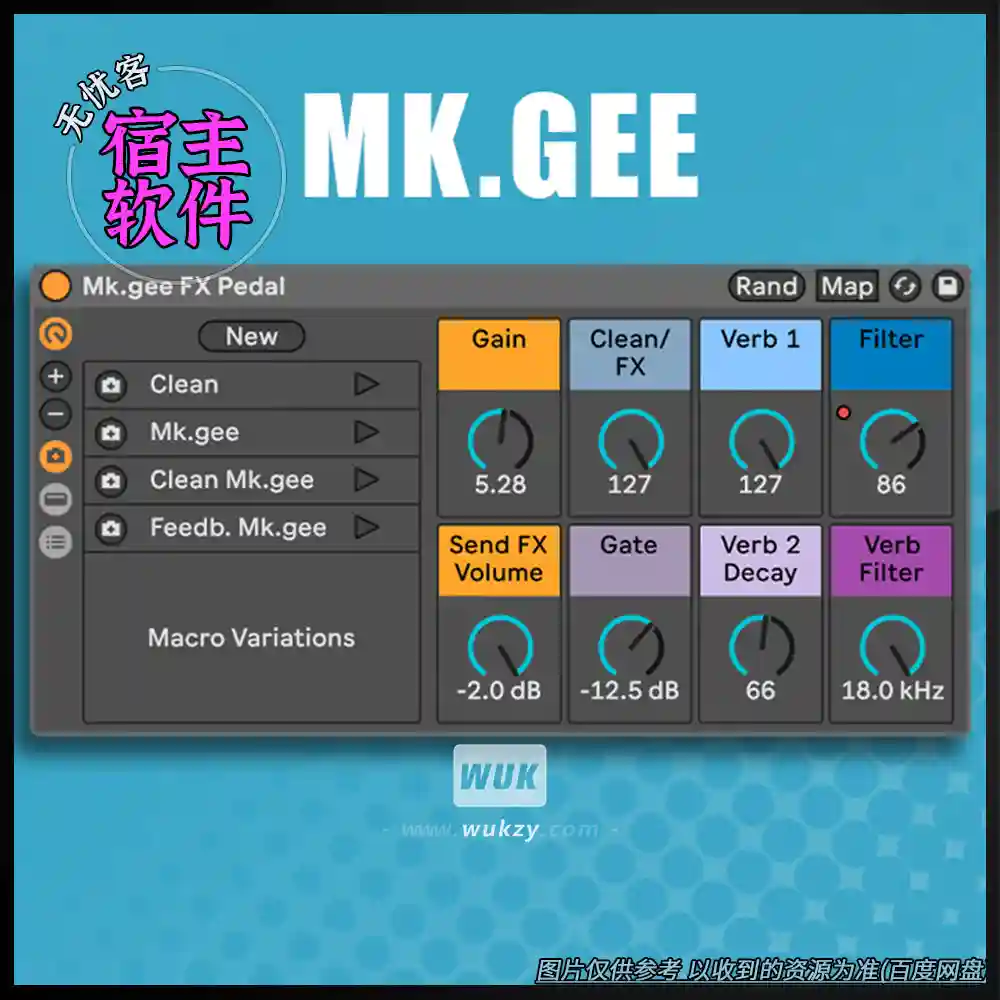 ALS	Will Hatton Mk.gee’s Guitar Tone An FX Rack（工程+机架+效果器）