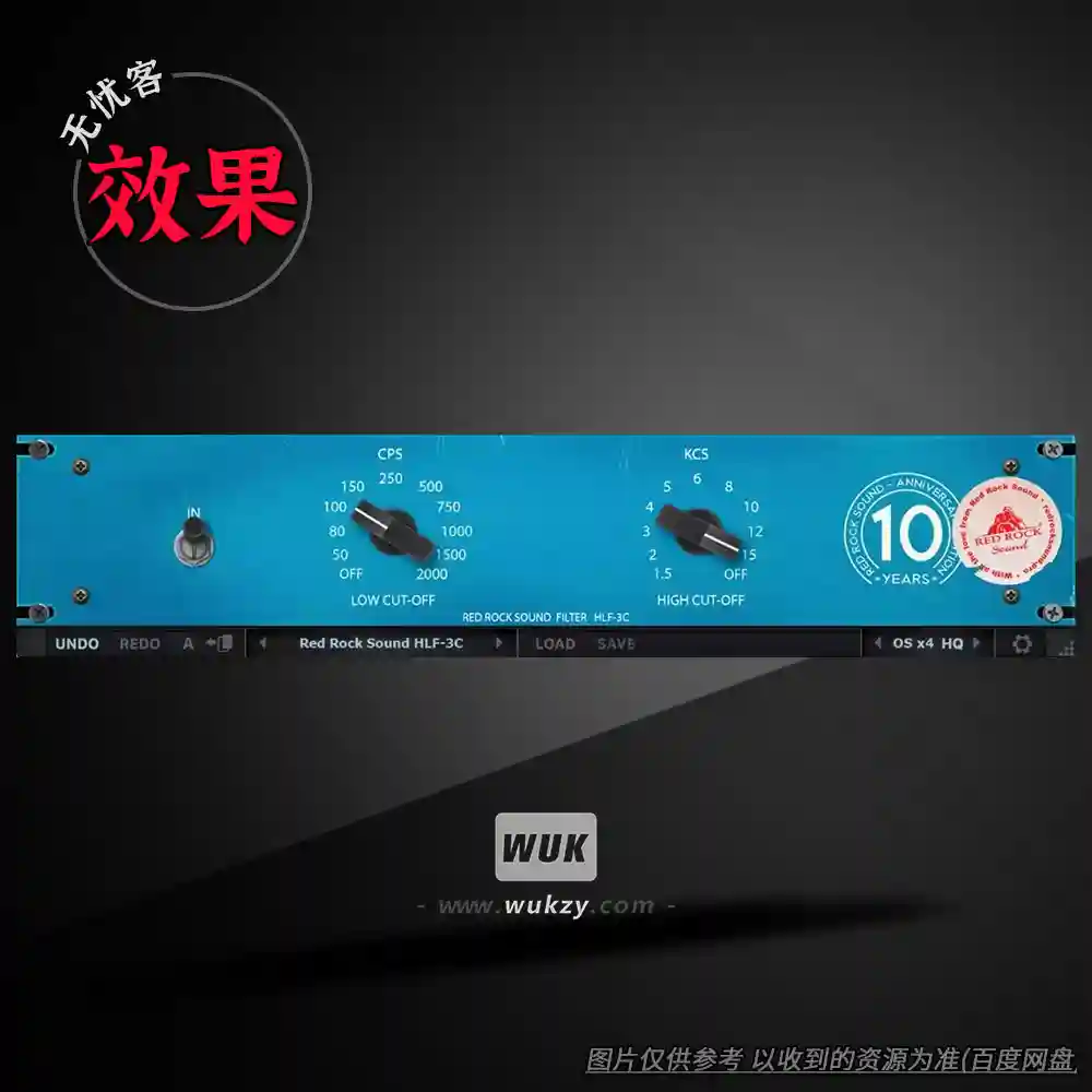 效果	Red Rock Sound HLF-3C（高低通滤波效果）（W+M）