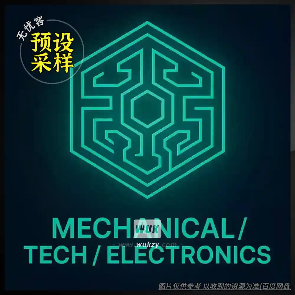 采样	Camryn Jackson SFX Volume 2 Mechanical Tech Electronic WAV（机械科技电子音效）