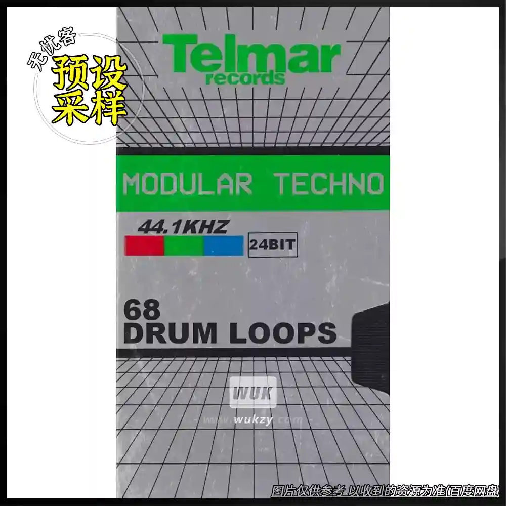 采样	Telmar Beats Modular Techno WAV（模块化科技舞曲采样）