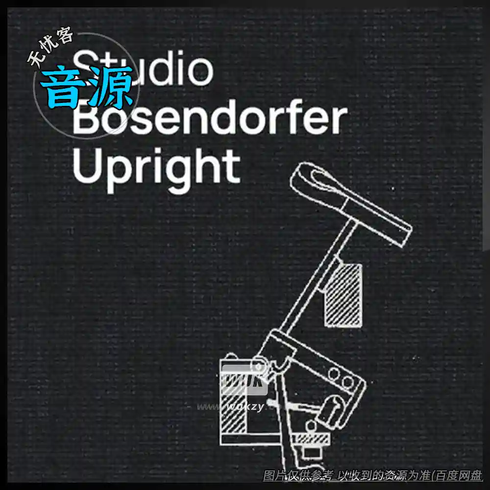 音源	VSL Studio Bosendorfer Upright Stereo for Synchron Pianos（贝森朵夫立式钢琴立体声）