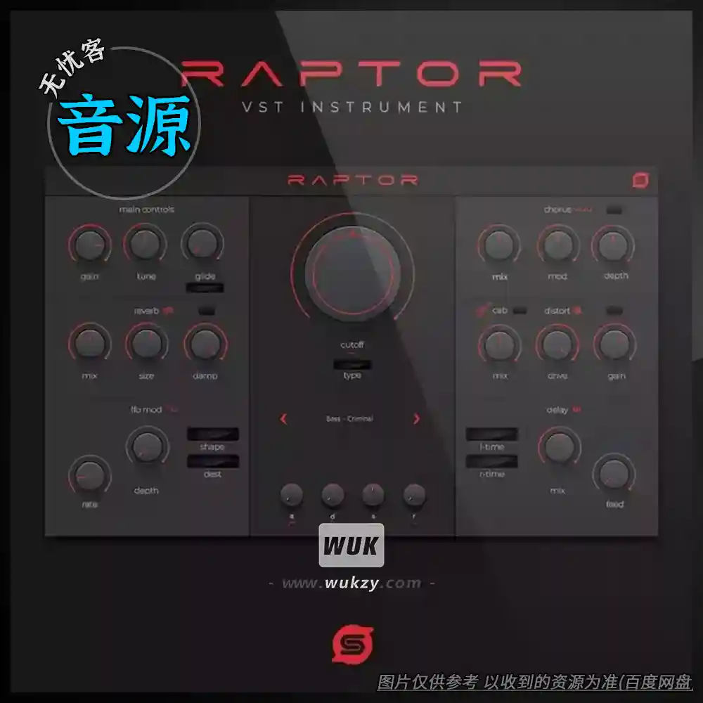 打包	Studio Trap Raptor（Trap多音色音源）（扩展）