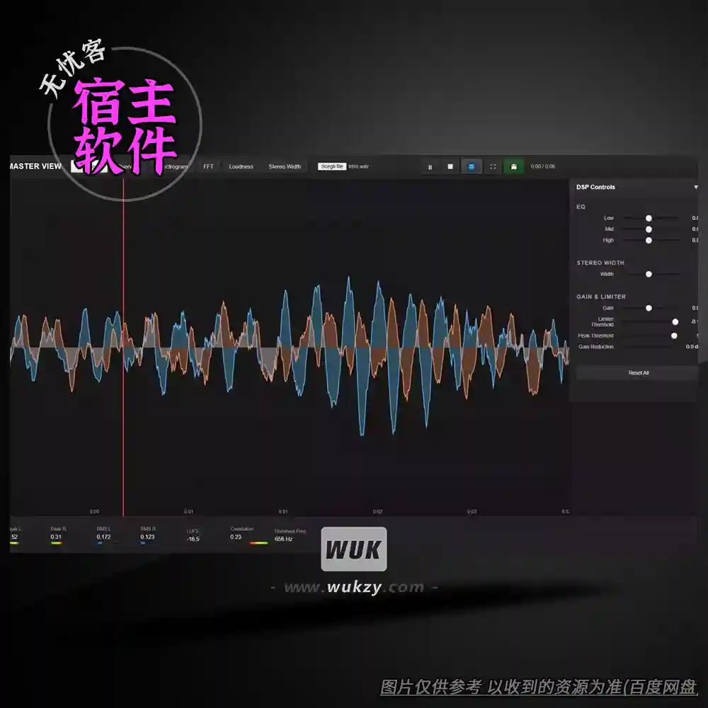 工具	TekEngine Audio Tools AudioVision Studio（音频可视化工具）（W）