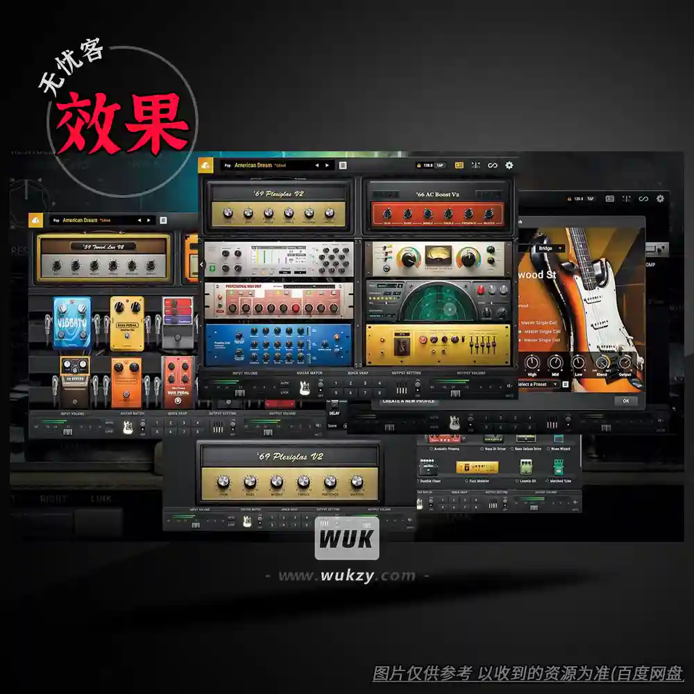 效果	Positive Grid BIAS Amp 2 Elite Complete（电子管放大器）（W+M）想要轻松驾驭各种经典和现代的放大器及效果器吗？BIAS FX 2 吉他软件就能满足您的需求，它是一款直观易用、完全可定制的虚拟电吉他、贝斯或原声吉他模拟器，支持 Mac 和 PC 平台。作为一款独立的吉他效果处理应用程序，它能让您为演奏、练习和即兴创作注入全新的音色和创意——无需任何其他吉他软件或 DAW（数字音频工作站）。  * BIAS FX 2 Elite * 原声扩展包 * 贝斯扩展包 * 金属签名包 * Celestion 经典包 * Celestion 现代复古包 * 体验 Jimi Hendrix * Omnyss * 所有 BIAS 效果器包