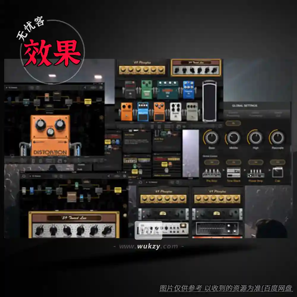 效果	Positive Grid BIAS Pedal（自定义单块效果器）（W）