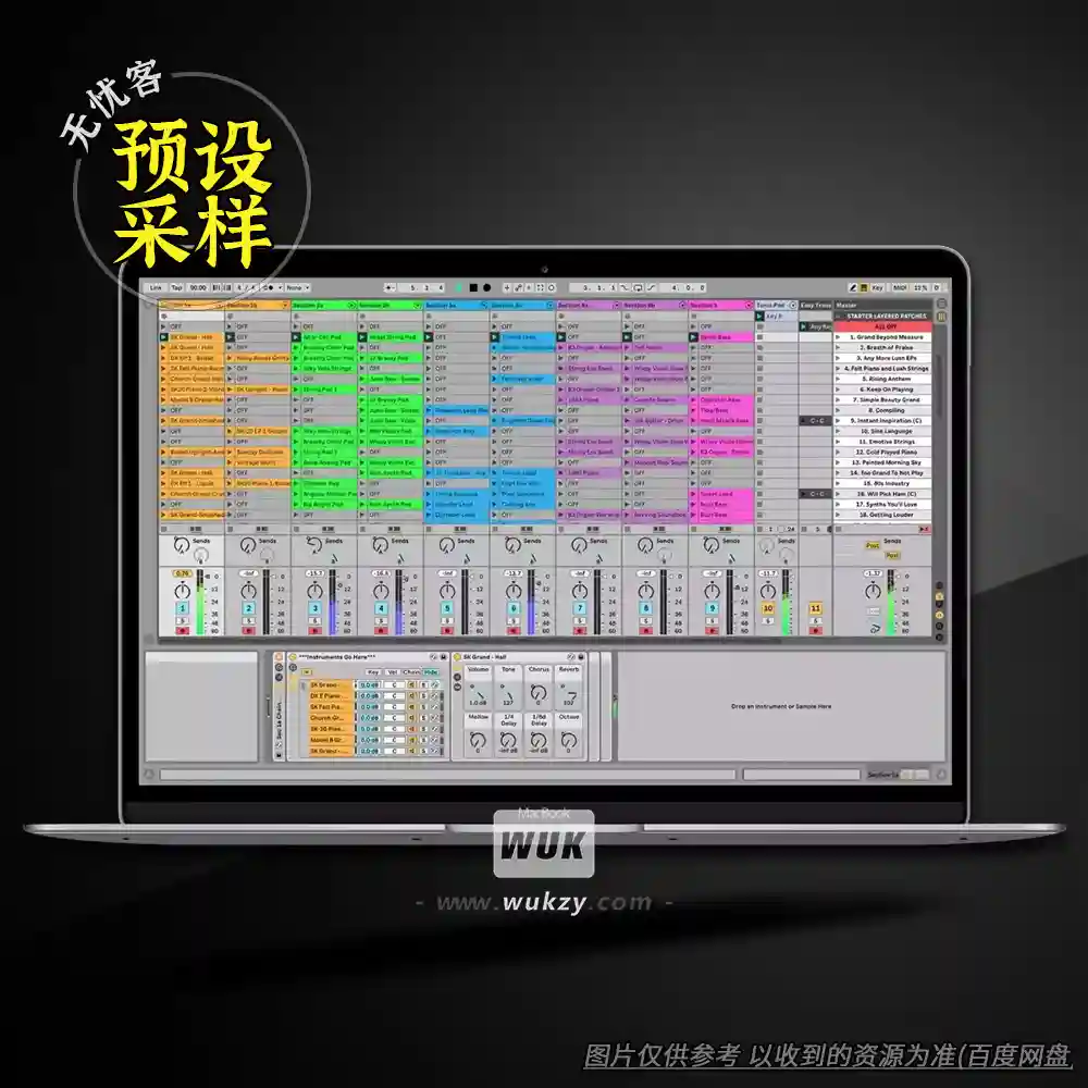 预设	Sunday Sounds Sunday Keys（worship song敬拜歌曲键盘预设）
