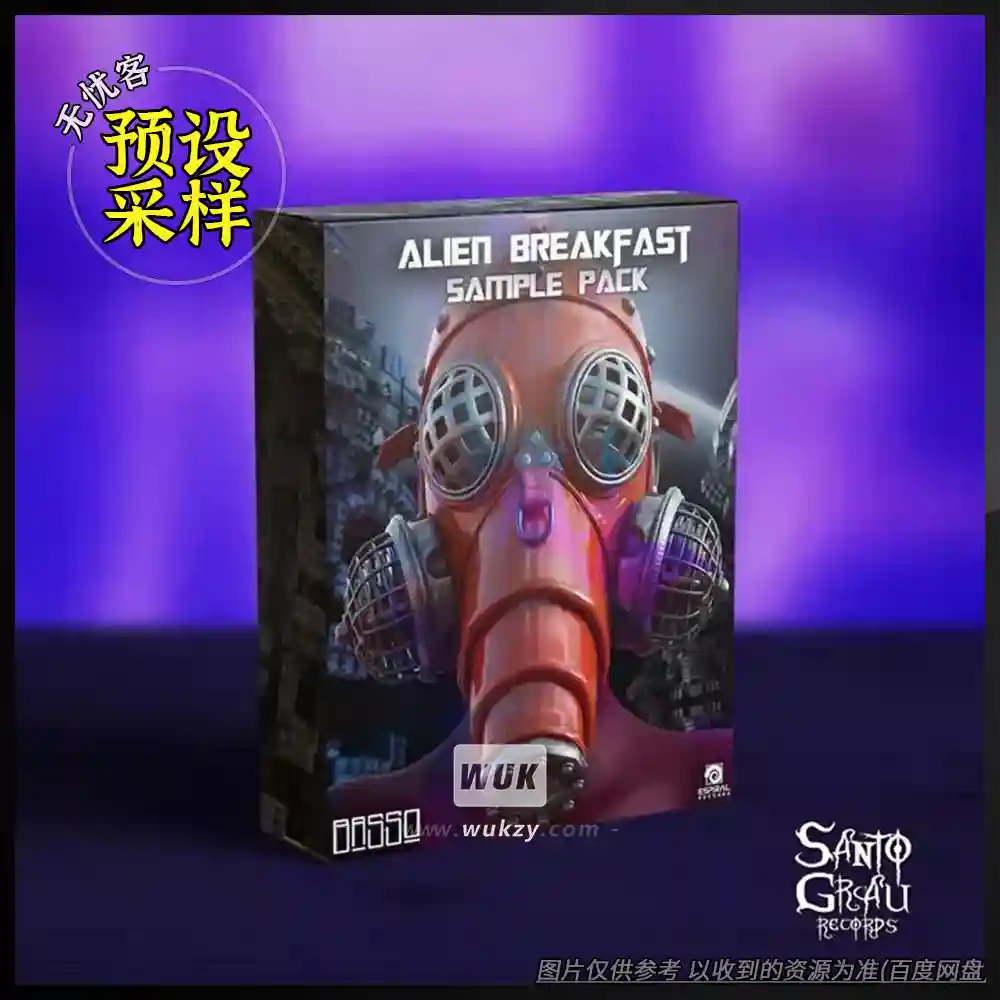 采样	Basso Sample Pack Alien Breakfast Pt 1（外星音效采样）