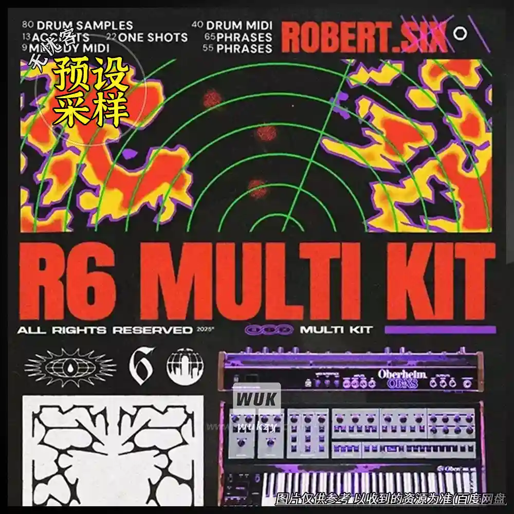 采样	Robert6 R6 Multi Kit（多格式鼓组采样）