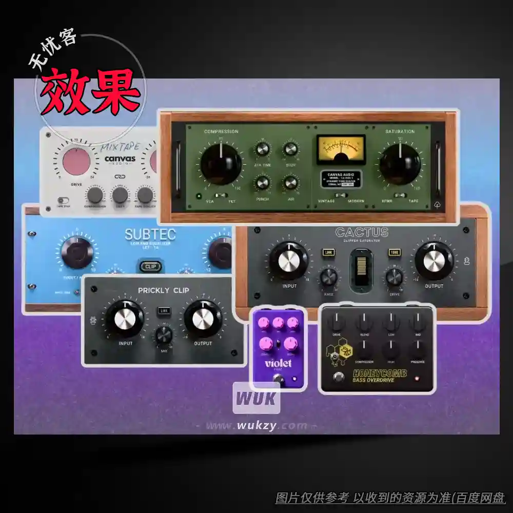 合集	Canvas Audio Everything Bundle（综合音色合集）（M）