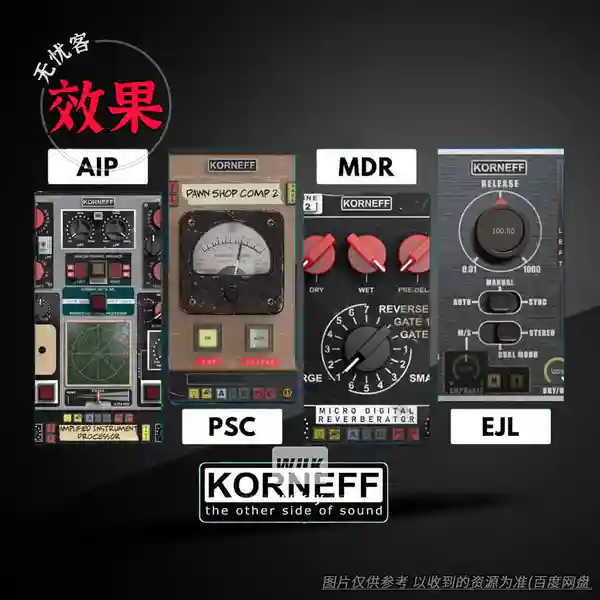 效果	Korneff Audio Plugin Bundle（音频插件合集）（M）