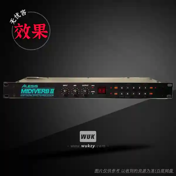 效果	Thement Midiverb Emulator（混响模拟器）（W）