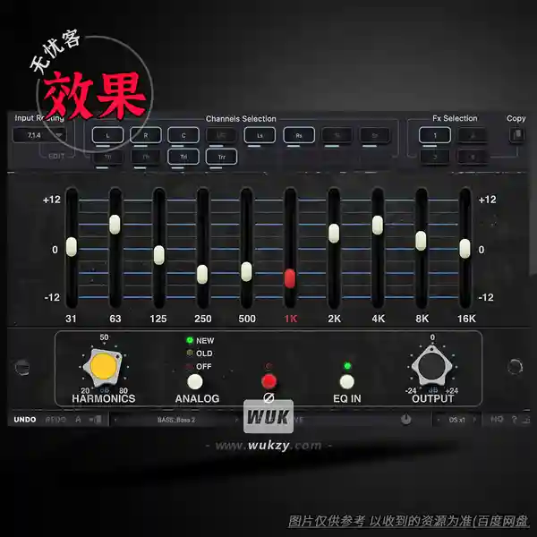 效果	Red Rock AQ560（10段图形均衡）（W）