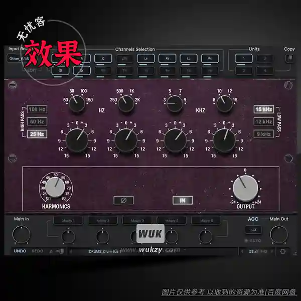 效果	Red Rock BQ-A（英国经典EQ复刻）（W）