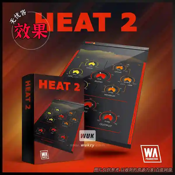 效果	W.A Production Heat 2（多模式饱和效果插件）（W）