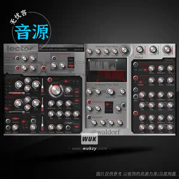 音源	Waldorf Lector（声码器合成器）（W+M）