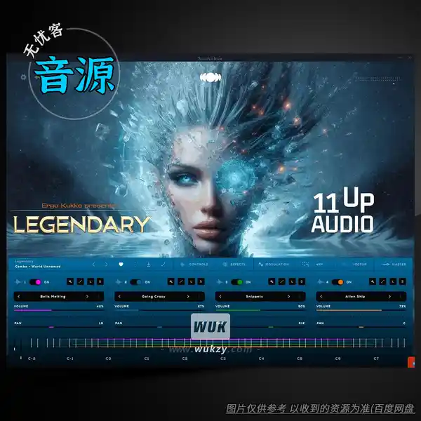 扩展	11 Up Audio Legendary（Soundbox 传奇电钢乐器）
