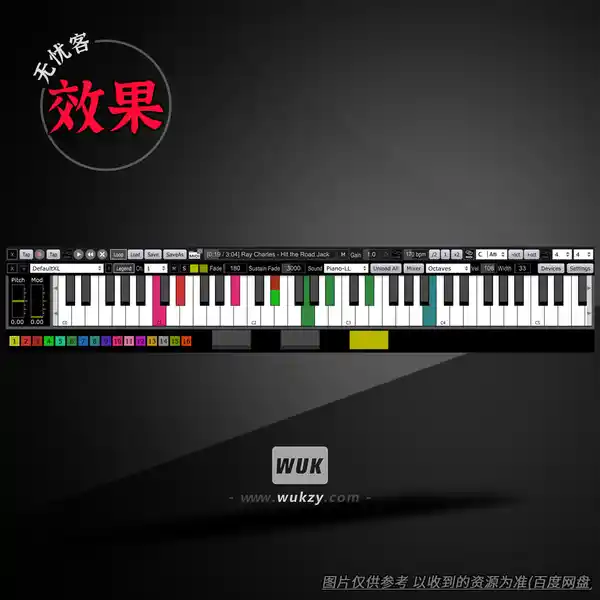 音源	4drX Plugins VirtualKeyboard v1.7.1（虚拟键盘音源）（W）