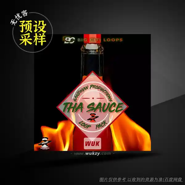 采样	Big Citi Loops Tha Sauce Loop Pack WAV（循环采样包）