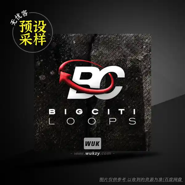采样	Big Citi Loops Trap 808 Vinyl WAV（808采样包）