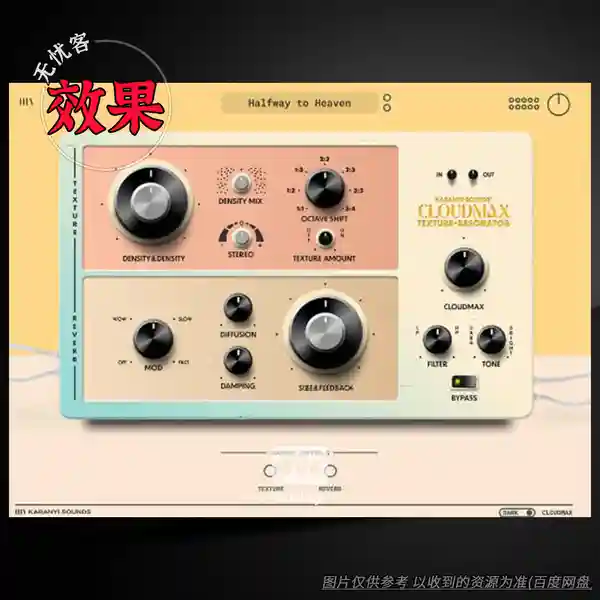 效果	Karanyi Sounds Cloudmax 2（空灵音景纹理谐振器）（W+M+1扩展）