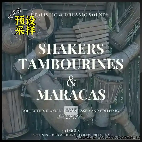 采样	Coherence Shakers Tambourines and Maracas（打击乐采样）