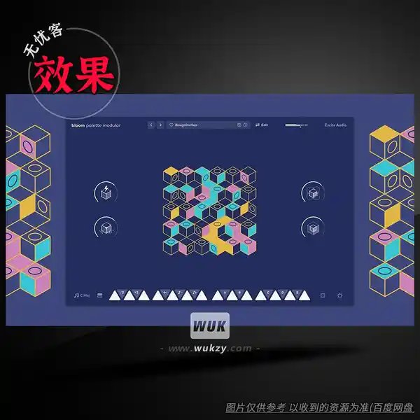 音源	Excite Audio Bloom Palette Modular（Eurorack 风格模块化合成器）（W）