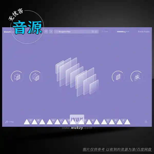 音源	Excite Audio Bloom Vocal Edit（人声切片 Hook 乐句音源）（W+M）