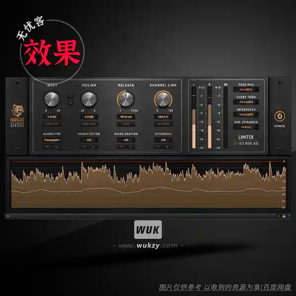 效果	Fuse Audio Labs OCELOT Limiter（智能峰值限制效果器）（W+M）
