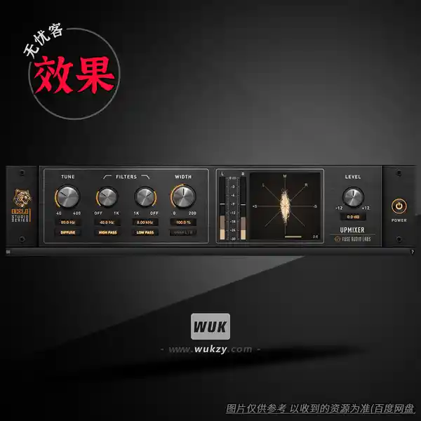 效果	Fuse Audio Labs OCELOT Upmixer（单声道转立体声扩展）（W+M）