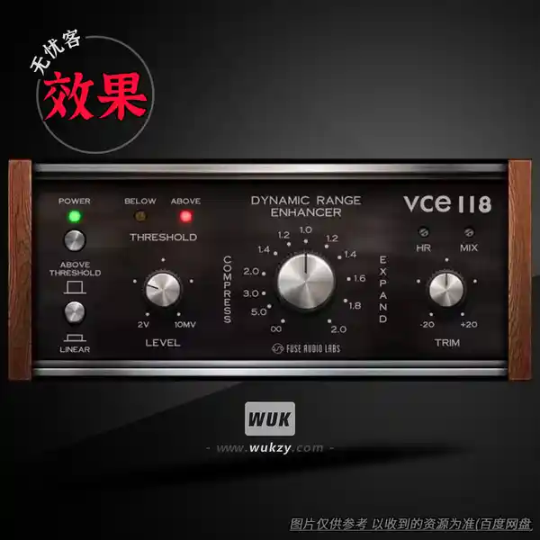 效果	Fuse Audio Labs VCE-118（动态范围增强效果器）（W+M）