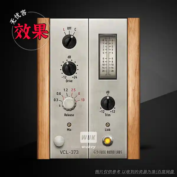 效果	Fuse Audio Labs VCL-373（压缩限制效果器）（W+M）