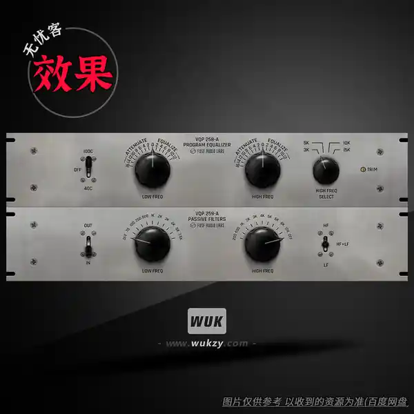 效果	Fuse Audio Labs VQP Bundle（无源均衡器插件套装）（W+M）