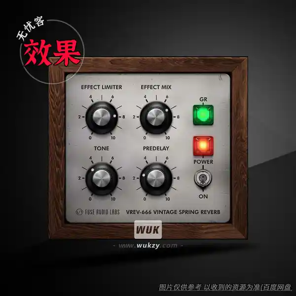 效果	Fuse Audio Labs VREV 63 Surf Spring Reverb（冲浪弹簧混响效果器）（W+M）